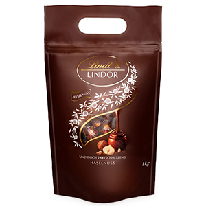 Lindt LINDOR Haselnuss-Milch-Schokolade