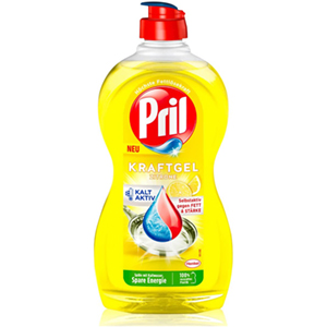 Pril Kraft Gel Zitrone (450ml) Handgeschirrspülmittel für nur 1,31€ (statt 1,85€) – Prime Spar-Abo