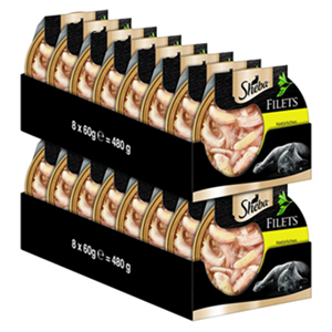 16x 60 g Sheba Filets Katzennassfutter (Huhn ) ab nur 12,14€ (statt 16€) – Prime Spar-Abo