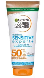 Garnier Ambre Solaire Sensitive expert+ Sonnenschutz-Milch 175ml LSF 50+ für nur 6,70€ im Spar Abo