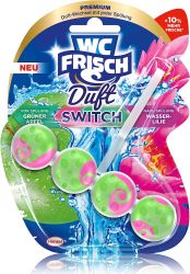 WC FRISCH Duft Switch Toilettenreiniger Grüner-Apfel & Wasserlilien 10 Stück für 21,52€ (statt 30€)