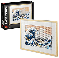 LEGO 31208 Art Hokusai – Große Welle 3D Japanische Wanddeko für nur 61,34€