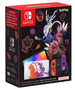 NINTENDO Switch (OLED-Modell) Pokémon Karmesin & Purpur-Edition für nur 294,11€ inkl. Versand (statt 343€)