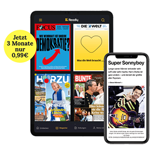 Top! 3 Monate Readly Magazin-Flatrate mit über 7.000 Zeitschriften für nur  0,99€ (statt 44,97€)