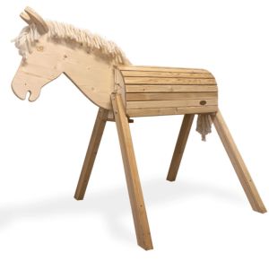 Knaller! Helga Kreft Holz Gartenpferd Tamme (90cm Rückenhöhe) für nur 179,99€