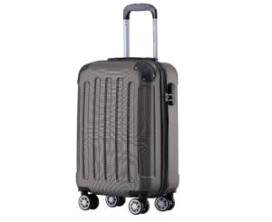 BEIBYE Hartschalen-Trolley (Farbe Coffee) mit 4 Rollen – Größe M für 46,66€