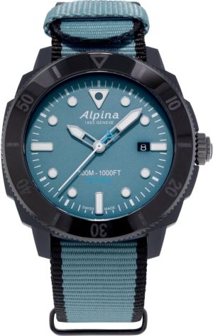 Alpina Geneve SEASTRONG DIVER GYRE GENTS AL-525LNB4VG6 Herren Automatikuhr für 705,99€ (statt 957,00€)