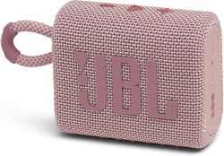 JBL GO 3 Bluetooth Box in Pink für 29,37€ (statt 38,92€)