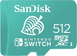 SanDisk microSDXC UHS-I Speicherkarte für die Nintendo Switch mit 512GB für 48,99€ (statt 54,90€)