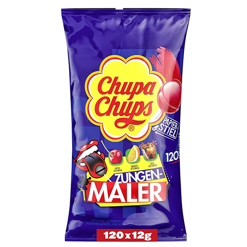 120er-Pack Chupa Chups Zungenmaler Lutscher für nur 8,98€ (statt 11,22€)