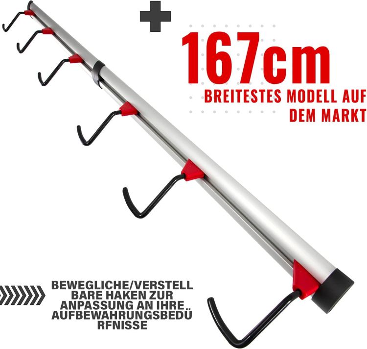 Kettensägen-Wandhalterung - Verstellbar & Mit Zubehör-Haken