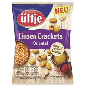 Nochmal günstiger! ültje Linsen Crackets Oriental (110 g) für nur 1,27€ (statt 1,99€) – Prime Spar-Abo