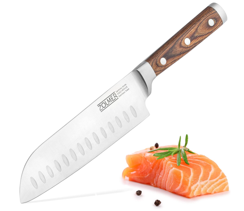 Zolmer Santoku Messer – Extra scharfes Küchenmesser für nur 17,99€ bei Prime inkl. Versand
