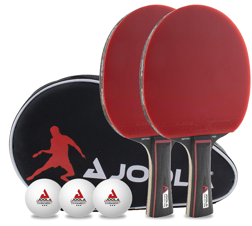 JOOLA Tischtennis Set Duo – 2 Tischtennisschläger, 3 Tischtennisbälle und Tischtennishülle für nur 24,72€ bei Prime inkl. Versand
