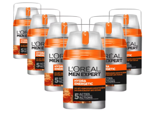 6x L’Oréal Paris Men Expert Feuchtigkeitscremes für 35,90€ (statt 48€)