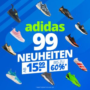 Der große Adidas Sale bei SportSpar mit bis zu 60% Rabatt – viele Sneaker-Neuheiten!