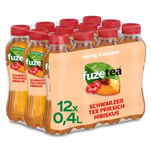 Fuze Tea Pfirsich Hibiskus 12 x 400ml für 10,50€ (statt 13,08€) im Spar-Abo