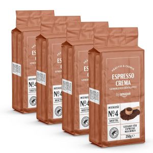 Gemahlener Espresso Crema Kaffee by Amazon 1kg für 7,71€ (statt 11,18€) im Spar-Abo