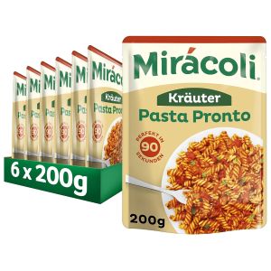 MIRÁCOLI Pasta Pronto Italienische Kräuter 6 x 200g für 6,93€ (statt 13,74€)