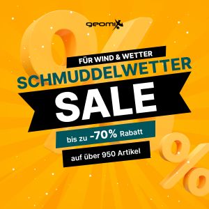 Bis zu 70% Rabatt auf über 950 Artikel im Schmuddelwetter-Sale auf Geomix