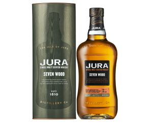 Jura SEVEN WOOD Single Malt Scotch Whisky mit Geschenkverpackung für 40,70€