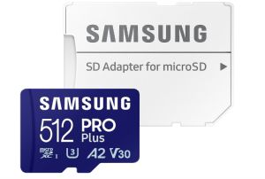 512GB Samsung PRO Plus microSDXC (MB-MD512SA/EU) für 34,99€