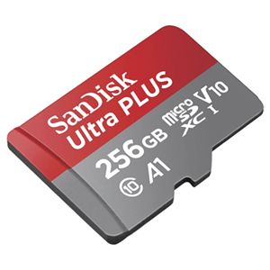 SANDISK Ultra PLUS microSD Speicherkarte (256 GB, 160 MB/s) für nur 19€ (statt 24,49€)