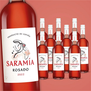10 Flaschen Saramía Rosado 2022 Roséwein für nur 37,89€ inkl. Versand