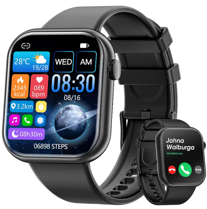 Mingtawn Smartwatch für Damen und Herren mit Telefonfunktion für nur 19,99€ bei Prime inkl. Versand