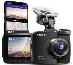 Prime-Deal: AZDOME WiFi Dashcam mit GPS und Loop-Aufnahme sowie 4K Auflösung für nur 76,09€ (statt 89,99€)