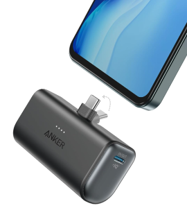 Anker Nano 5000mAh Powerbank mit integriertem USB-C Konnektor für 19,99€ (statt 25,99€)