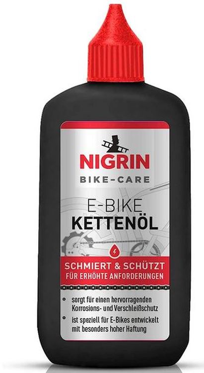 NIGRIN BIKE-CARE E-Bike-Kettenöl 100ml Flasche für nur 3,78€ (statt 8,84€ )  – Prime 