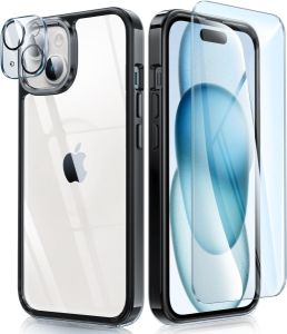 FNTCASE iPhone 15 Clear Hülle für 6,99€ (statt 10€)