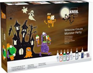 KREUL Window Color Monster Party Set für 14,97€ (statt 19,98€)