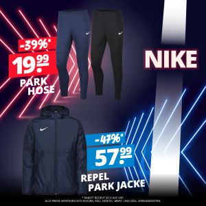 Nike Sale bei Sportspar.de – z.B. Jacken, Pullover & Sportaccessoires