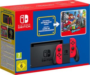 Nintendo Switch + Super Mario Odyssey nur 298,99€