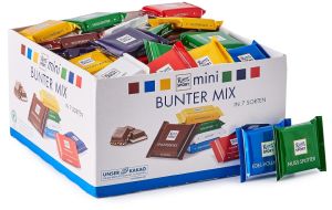 Ritter Sport mini Bunter Mix Schokobox 84 x 16,67g für 18,99€ (statt 25,35€)