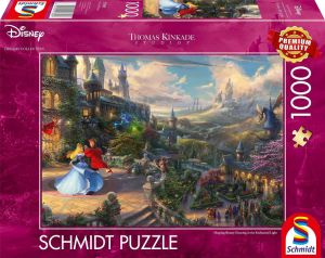 Schmidt Spiele 57369 Diseny Dancing in The Enchanted Light 1000 Teile Puzzle nur 7,59€
