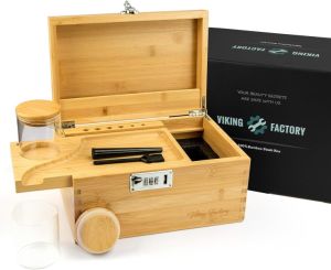 Viking Factory Tee Aufbewahrungsbox aus Bambus für 41,99€ (statt 59,99€)