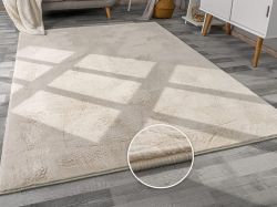 Paco Home waschbarer hochflor Wohnzimmer Teppich für nur 26,99€ (statt 53,99€)