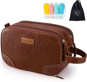 Tonyeee  Herren Kulturtasche aus PU-Leder für 14,99€ (statt 25€)