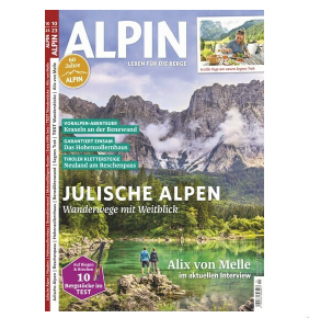 12 Ausgaben ALPIN für nur 79,20€ und dazu 70€ Verrechnunsscheck als Prämie