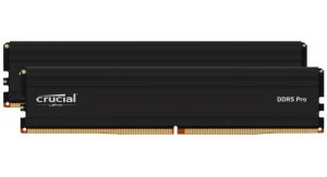 Crucial Pro RAM 32GB Kit (2x16GB) DDR5 Desktop Arbeitsspeicher CP2K16G56C46U5 für 94,99€