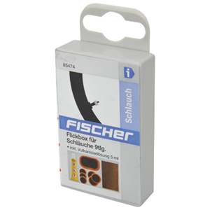 9-teilige Fischer Flickbox mit Vulkanisierlösung für nur 2€ (statt 6€) – Prime