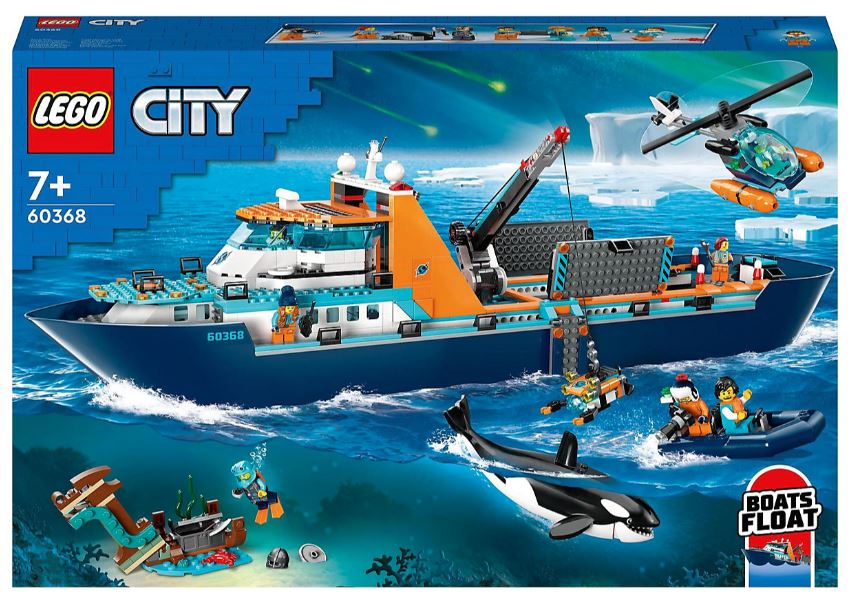 LEGO City 60368 Arktis-Forschungsschiff für nur 96,59€ inkl. Versand (statt 108€)