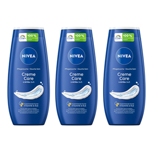 3x 250 ml NIVEA Creme Care Pflegedusche für nur 3,30€ (statt 5,25€) – Prime