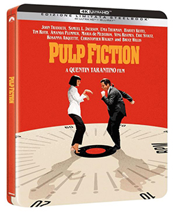 Pulp Fiction Steelbook (4K UHD + Blu-ray, dt. Tonspur + Untertitel) für nur 21,81€ inkl. Versand von Amazon.it (statt 37€)