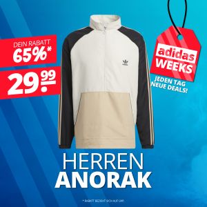 adidas Originals Woven SST Herren Anorak für 33,94 (statt 55€)