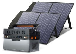 ALLPOWERS S1500 Solargenerator 1092WH tragbare Powerstation mit 2x 100W Solarpanel für nur 599,99€ (statt 1089,99€)