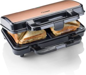Bestron Antihaftbeschichteter XL Sandwich-Toaster für 2 Sandwiches für 16,99€ (statt 29,53€)